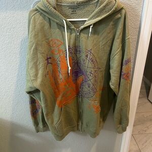Urban Outfitters Olive Green Hoodie